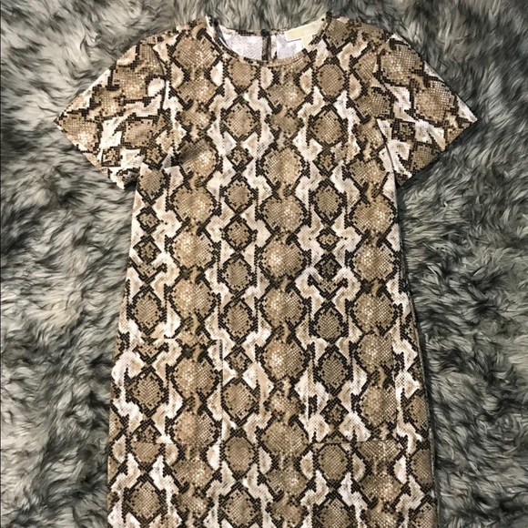 Michael Michael Kors Snakeskin Pattern Dress - Picture 1 of 3